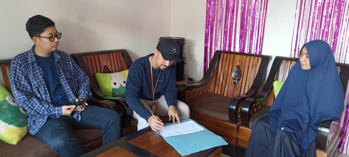 Kunjungan Team Faktual dari KPU Kabupaten Kota Bima